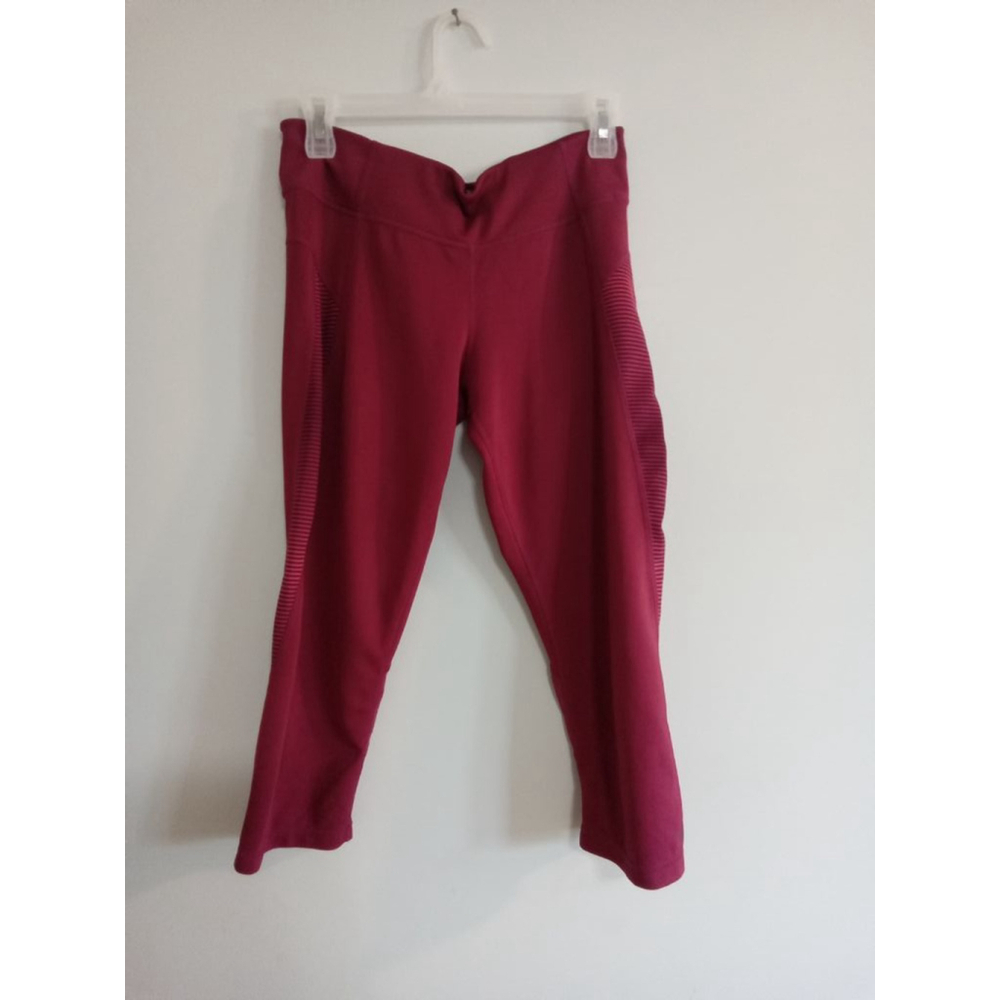 Women's Adidas Leggings Size M Red Activewear